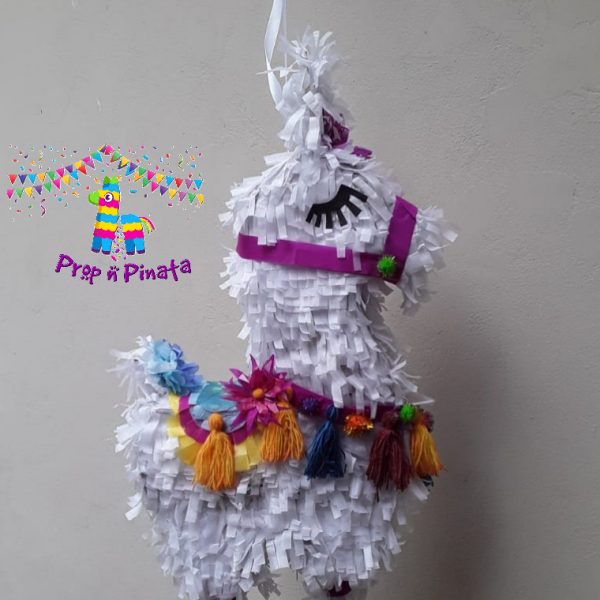 Llama Mexican Party Piñata & Stick