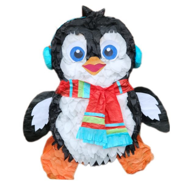 Penguin Piñata & Stick - Choose Colours