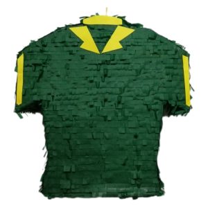 green rugby jersey pinata
