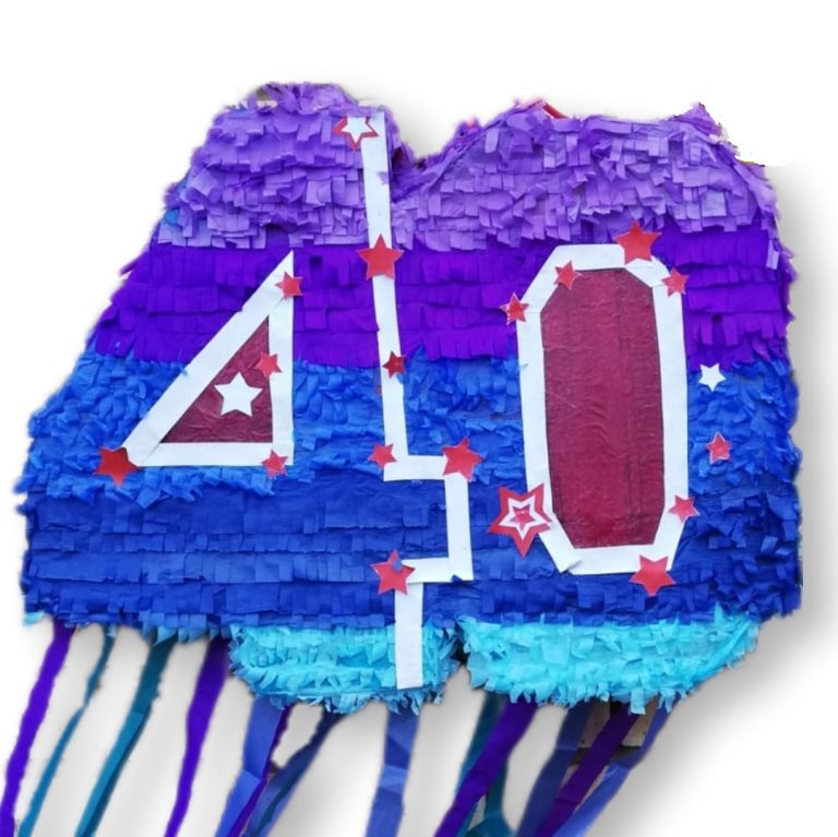 Number 40 pinata propnpinata