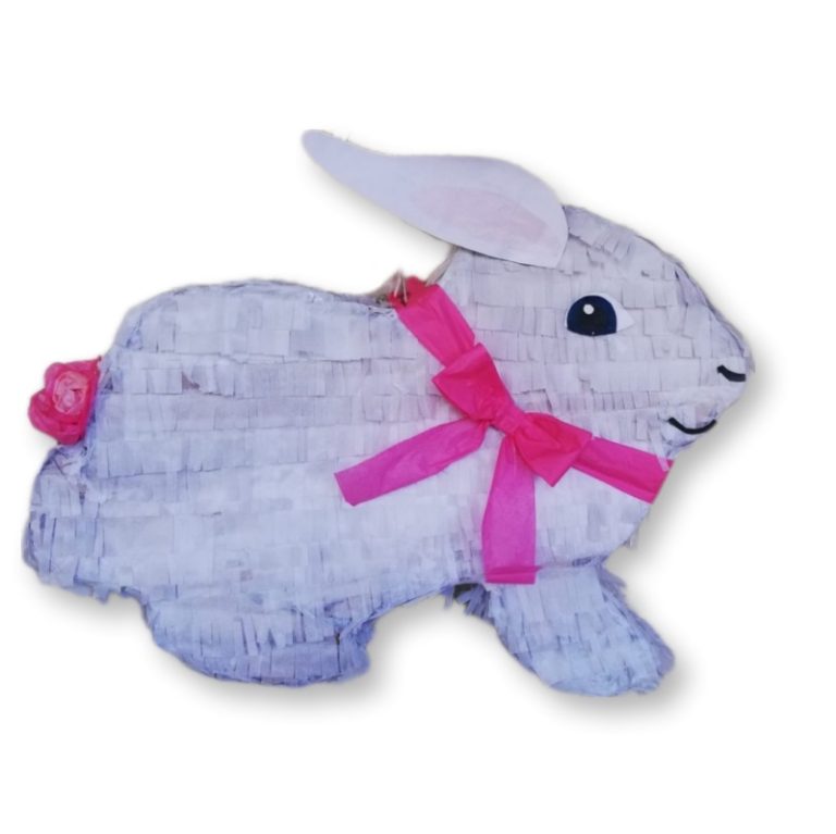 white bunny pinata