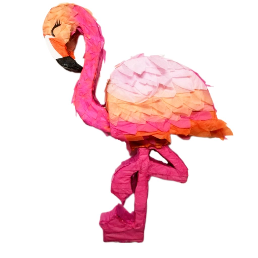 Flamingo Pinata & Stick