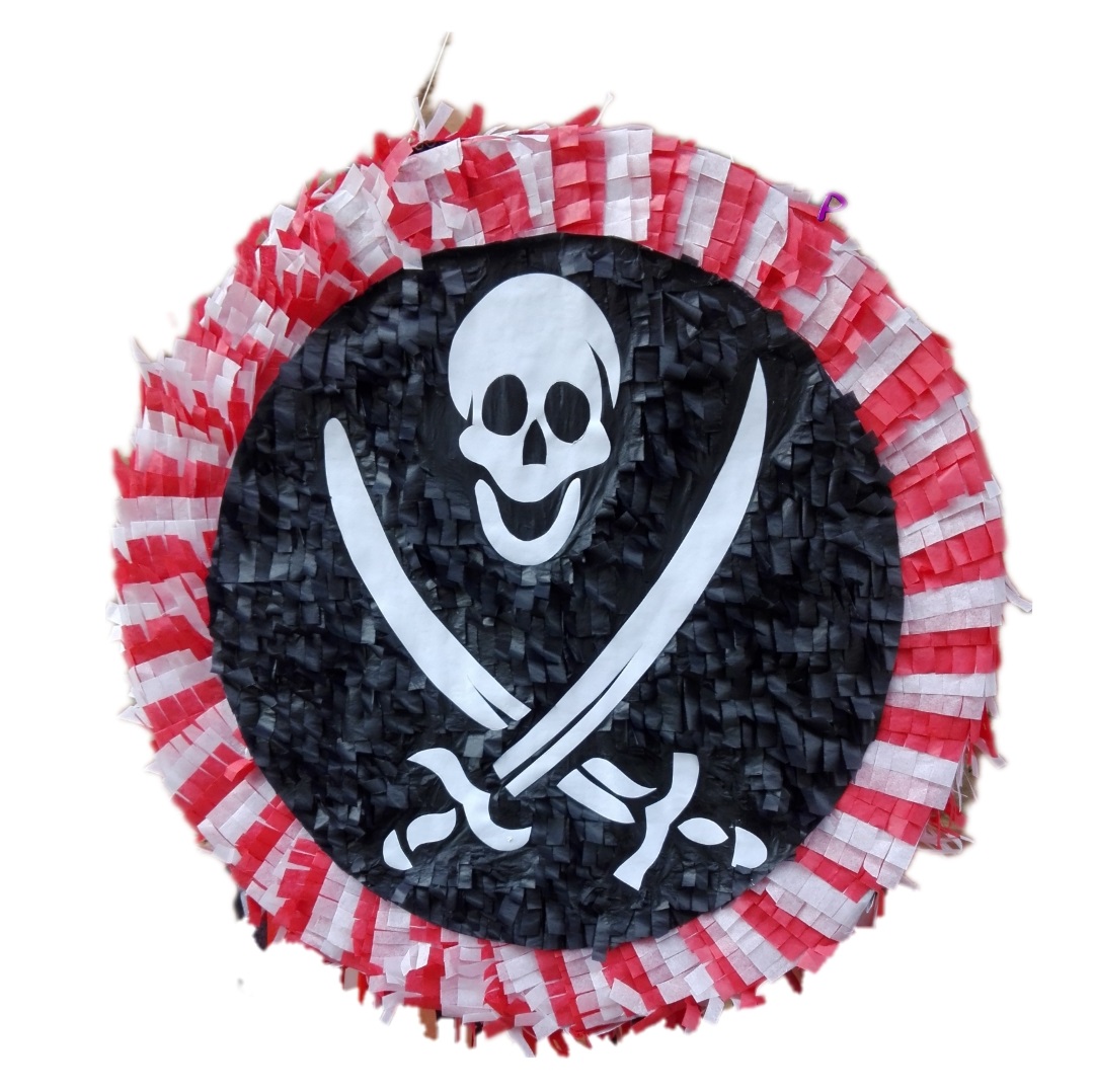 Pirate-round-pinata