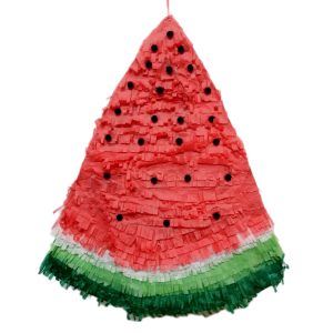 red watermelon pinata