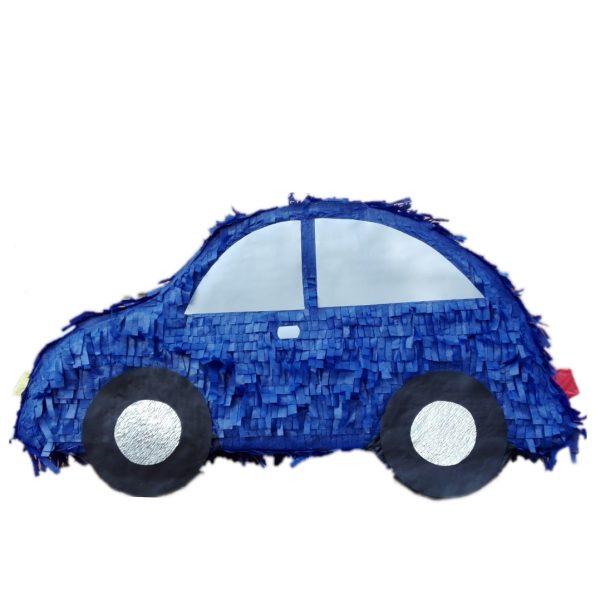 blue car pinata