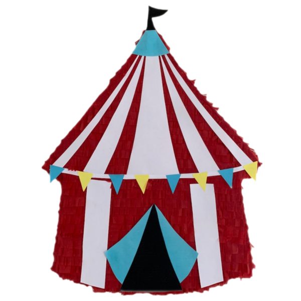 Circus Tent Mini Pinata 20cm | Pullstring