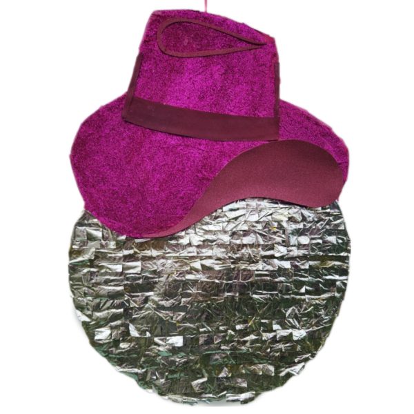 Disco Cowgirl Pinata with Stick