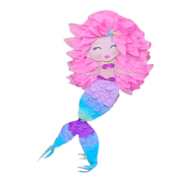 Pastel mermaid pinata