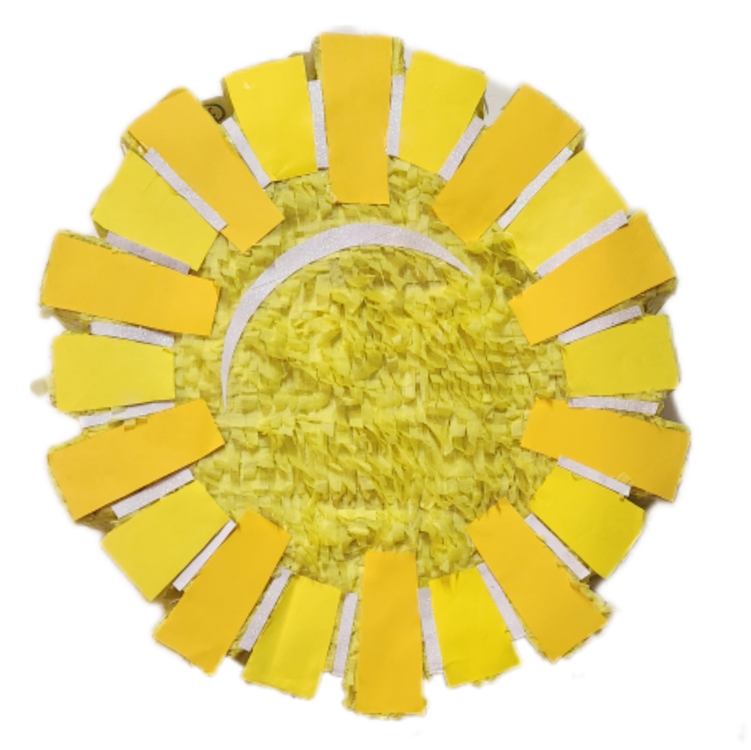 Yellow Sun pinata