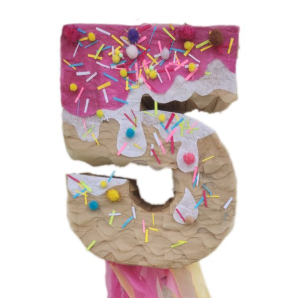 Donut nr5 Pinata with Stick