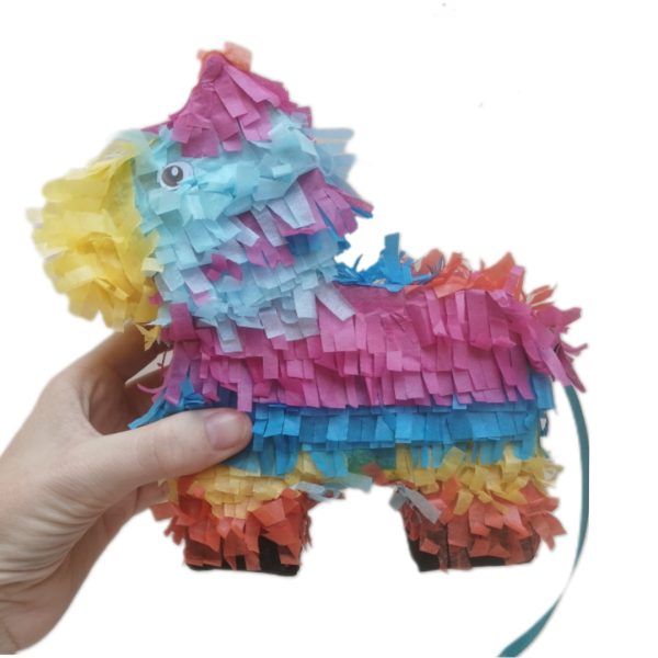 Donkey Mini Pullstring Pinata - 20cm