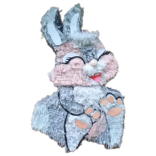Bunny Pinata with Stick