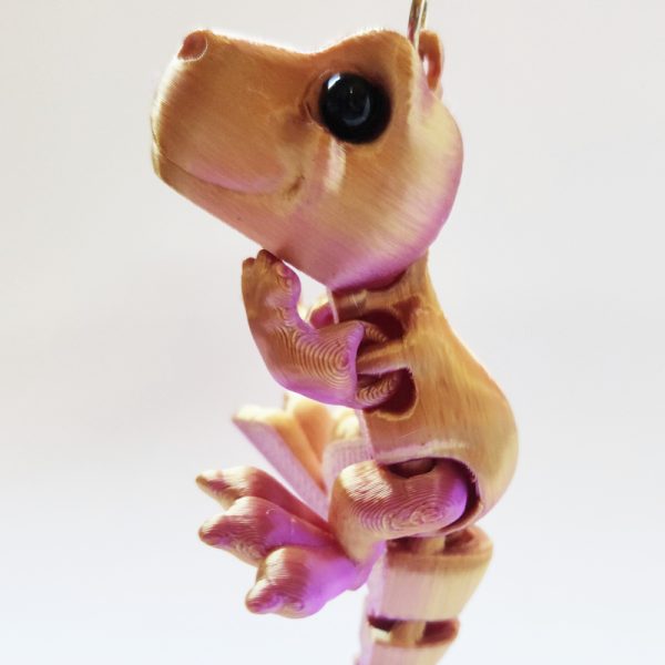 Dinosaur keychain - 3D printed