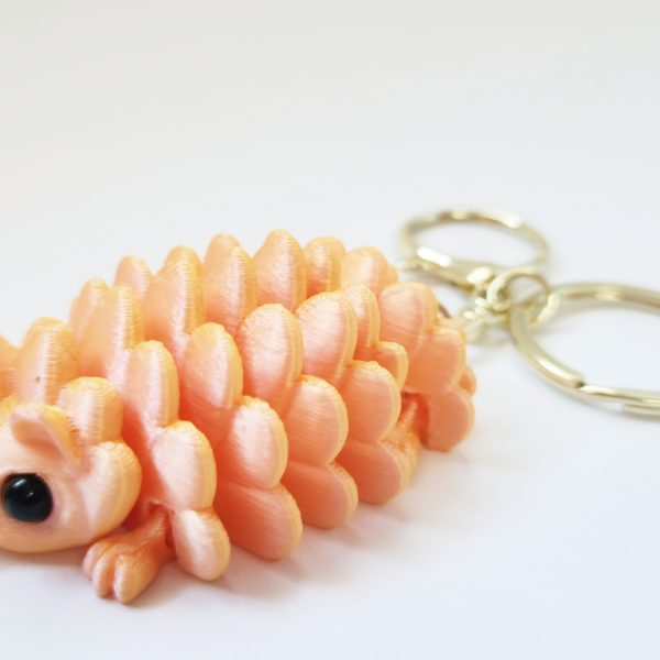 Hedgehog keychain - 3D printed